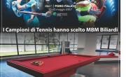 MBM Biliardi design has been chosen by BNL international tennis tournament!